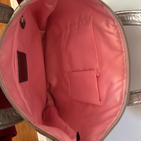 Coach Off-White and Pink Tote - Picture 5 of 6